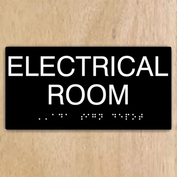 ADA Electrical Room Signs