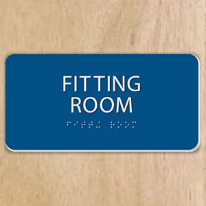 ADA Fitting Room Signs