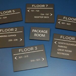 ADA Multi Directional Posting Multiple Locations
