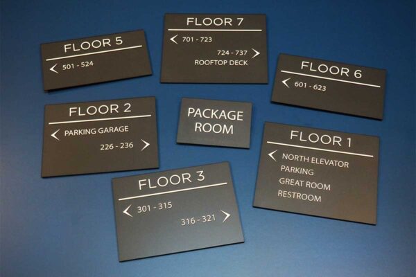 ADA Multi Directional Posting Multiple Locations