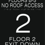 ADA Stairwell Numbers