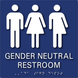 ADA All Gender Water Closet Sign