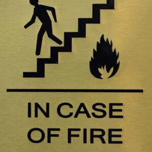 ADA In Case of Fire