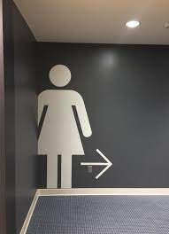 ADA Lobby Floor Directional Signs
