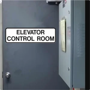 ADA Elevator Control Room