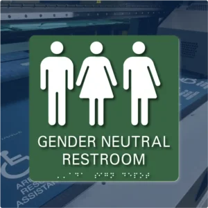 ADA All Gender Water Closet Sign
