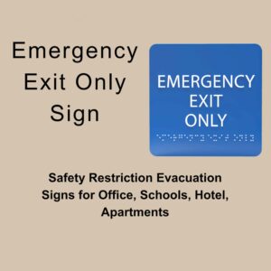 ADA Evacuation Directions