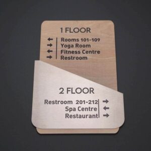 ADA Floor Number Directional