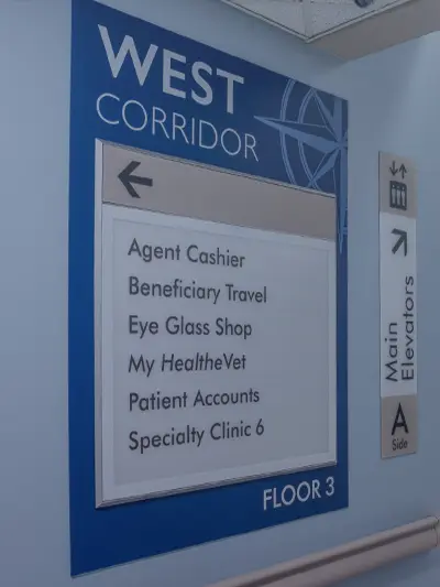 DIRECTIONAL ADA SIGNS
