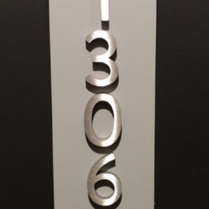 ADA Room Number Sign with Large Door-Mounted Numerals