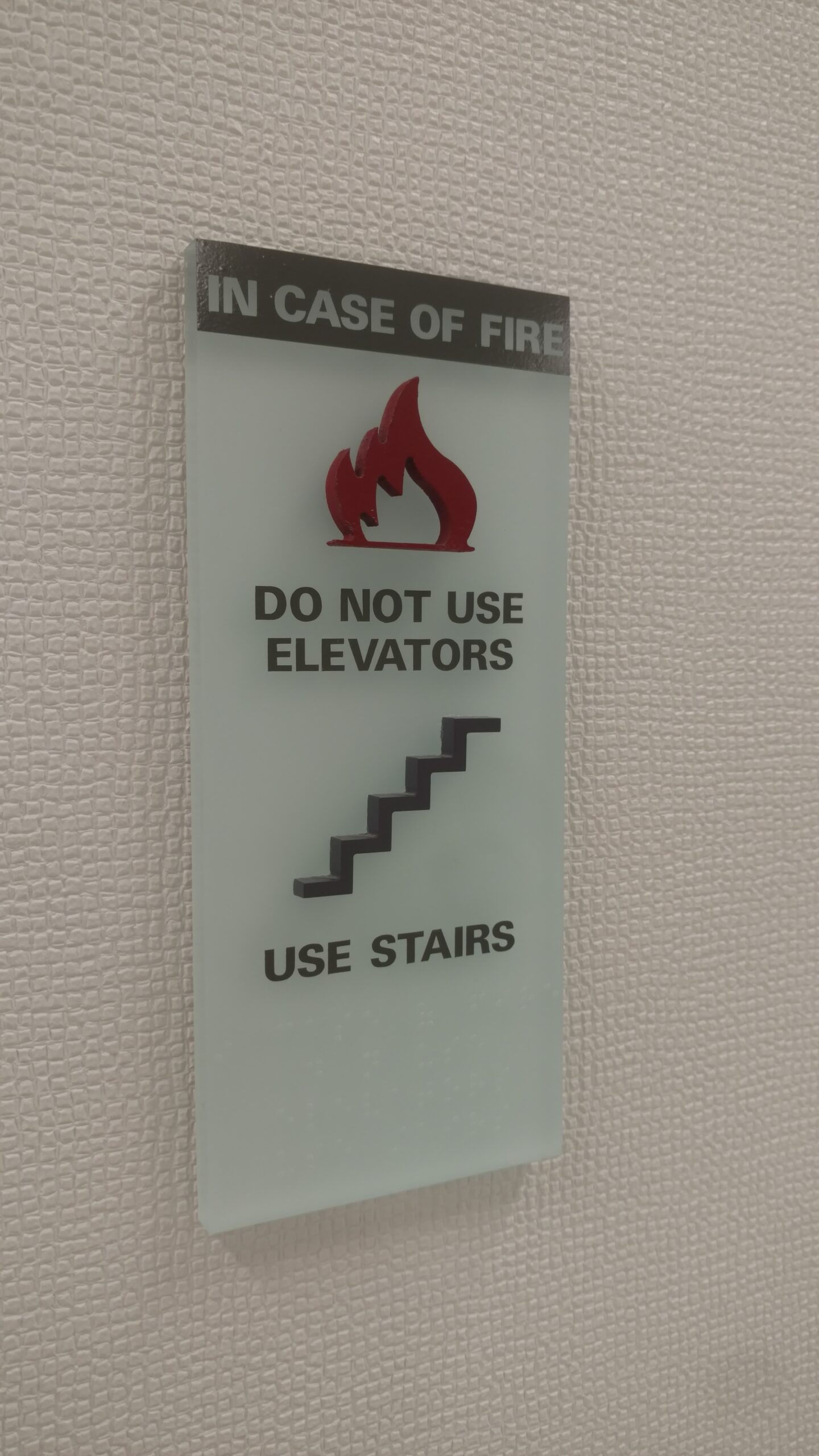 ADA Elevator In Case of Fire