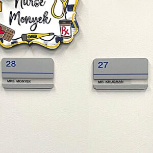 Room Identification Slide-In ADA Signs