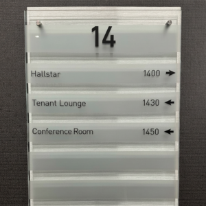 ADA Open Office Wayfinding Sign