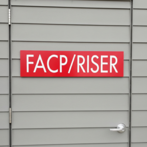 FACP / Riser Room Sign