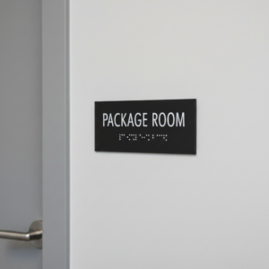 Package Room / Mail Room ADA Sign