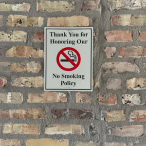 No Smoking Sign