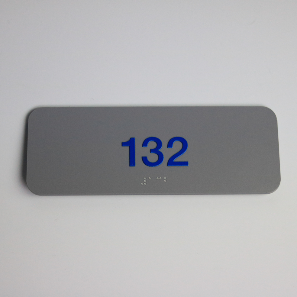 ADA Room Number Signs