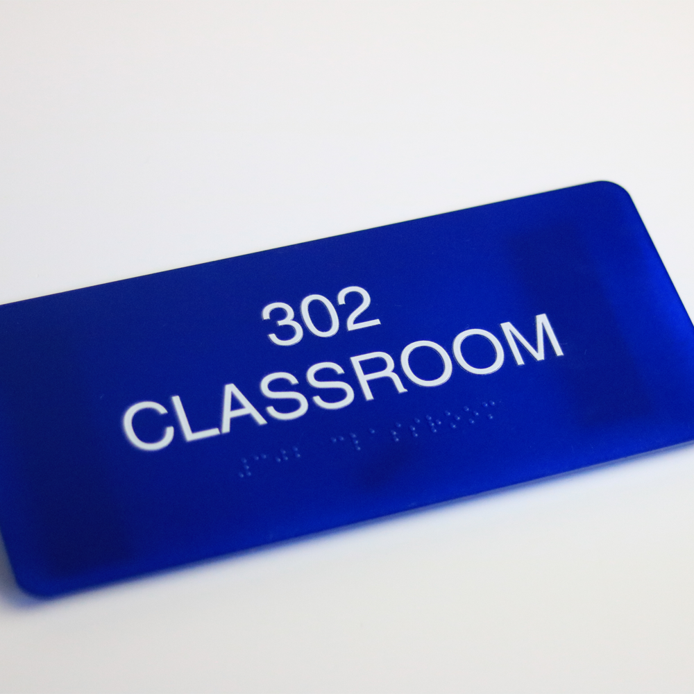ADA Classroom Signs