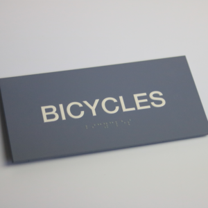 Bike Storage Room ADA Sign