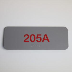 ADA Room Numbers Identification Signs