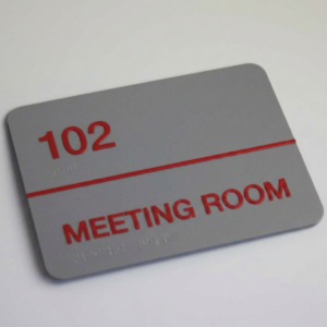 ADA Meeting Room Signs