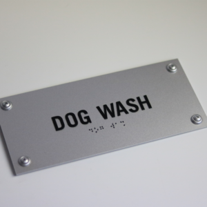 Pet Wash or Dog Grooming Room ADA Sign