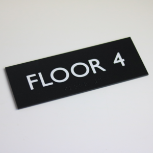ADA Floor # Signs