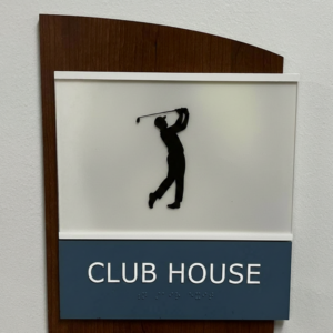 Boaters Lounge / Clubhouse Sign