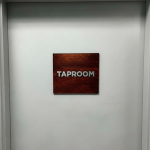 Bar or Taproom ADA Room Sign