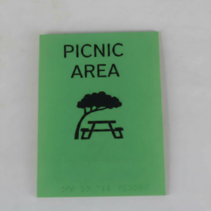 Accessible Picnic Area Sign