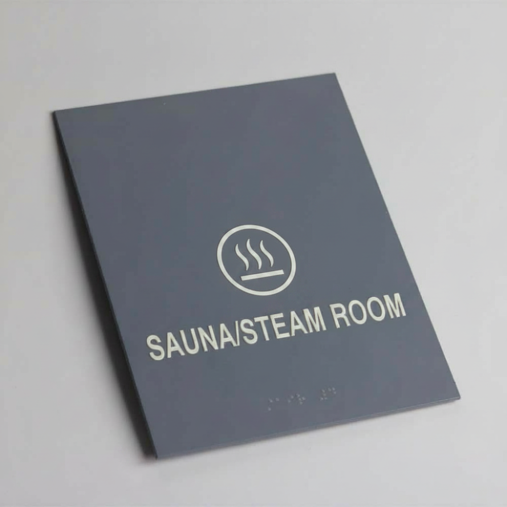 Sauna / Steam Room Sign