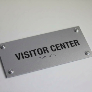 Ranger Station / Visitor Center Sign